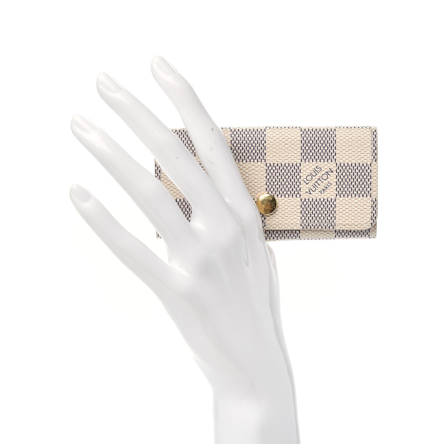 Louis Vuitton Damier Azur Multicles 4 Key Holder 2 of 6