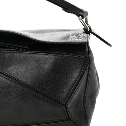 Loewe Calfskin Small Puzzle Bag Black 8 of 20