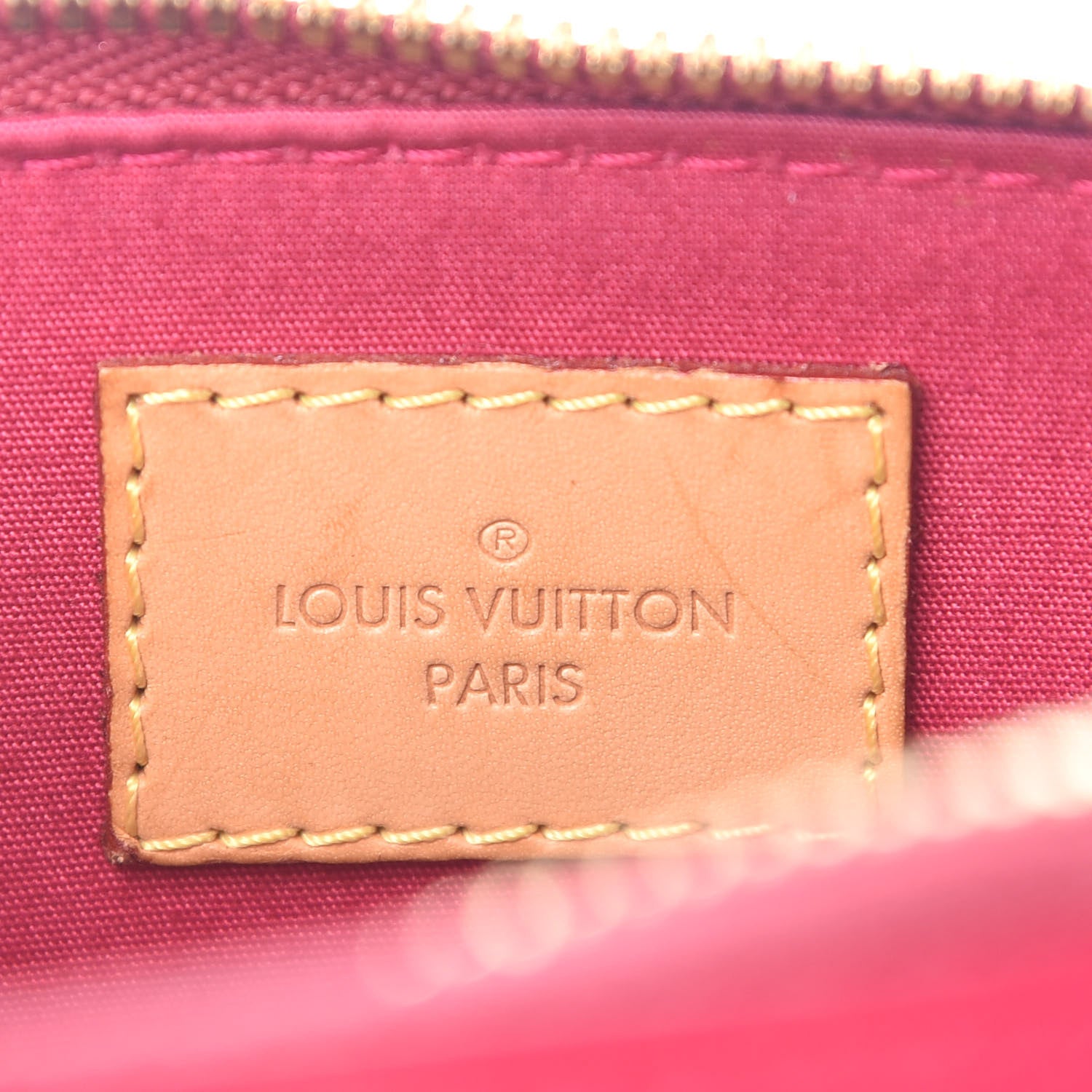 Louis Vuitton Vernis Alma BB Rose Indien 8 of 9
