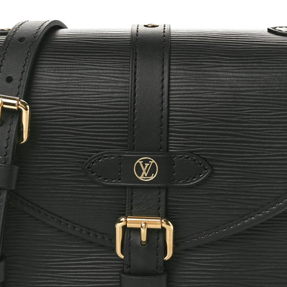 Louis Vuitton Epi Saumur BB Black 7 of 9