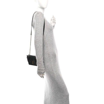 Saint Laurent Lambskin Quilted Monogram Mini Nolita Black 2 of 10