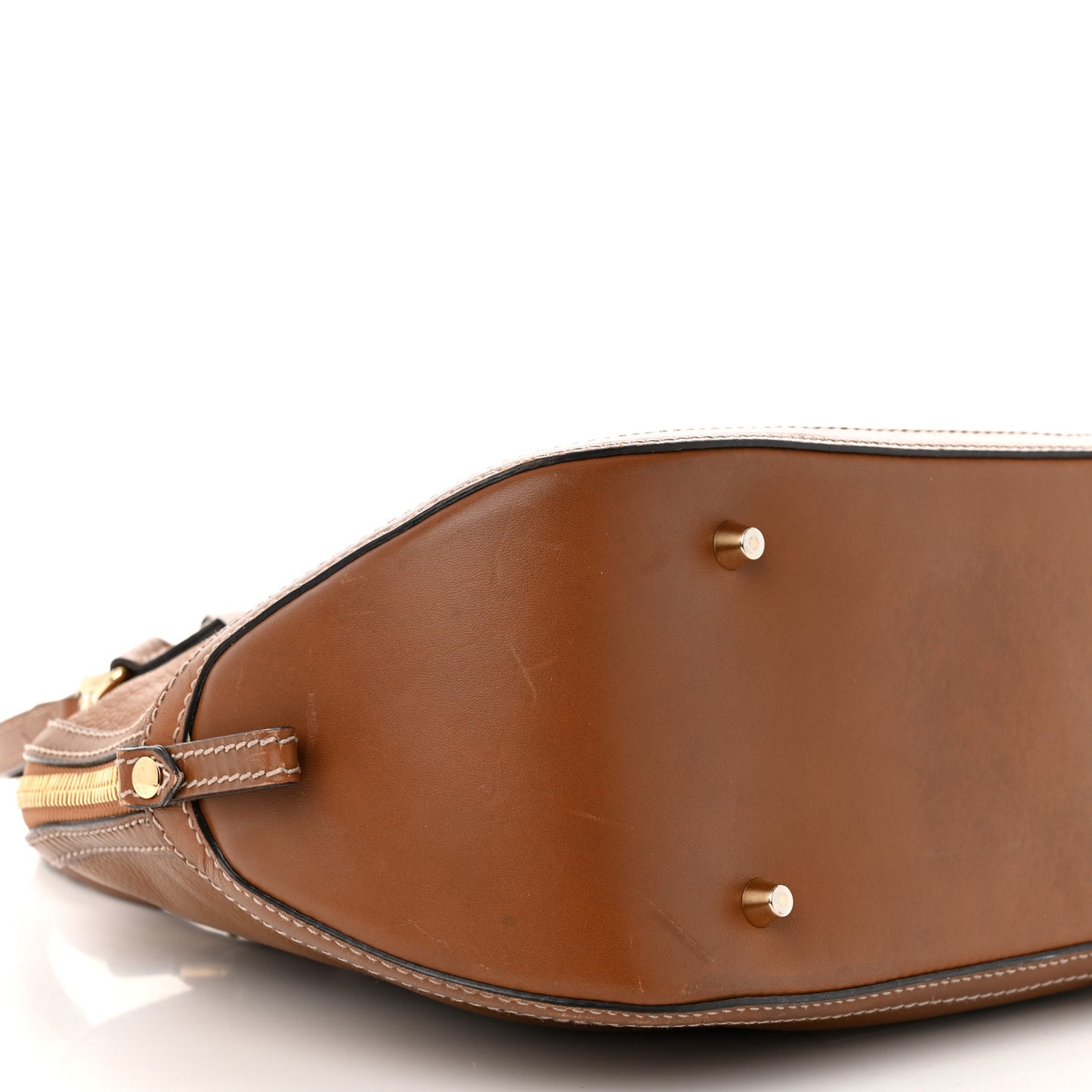 Heritage Grain Small Orchard Bowling Bag Camel