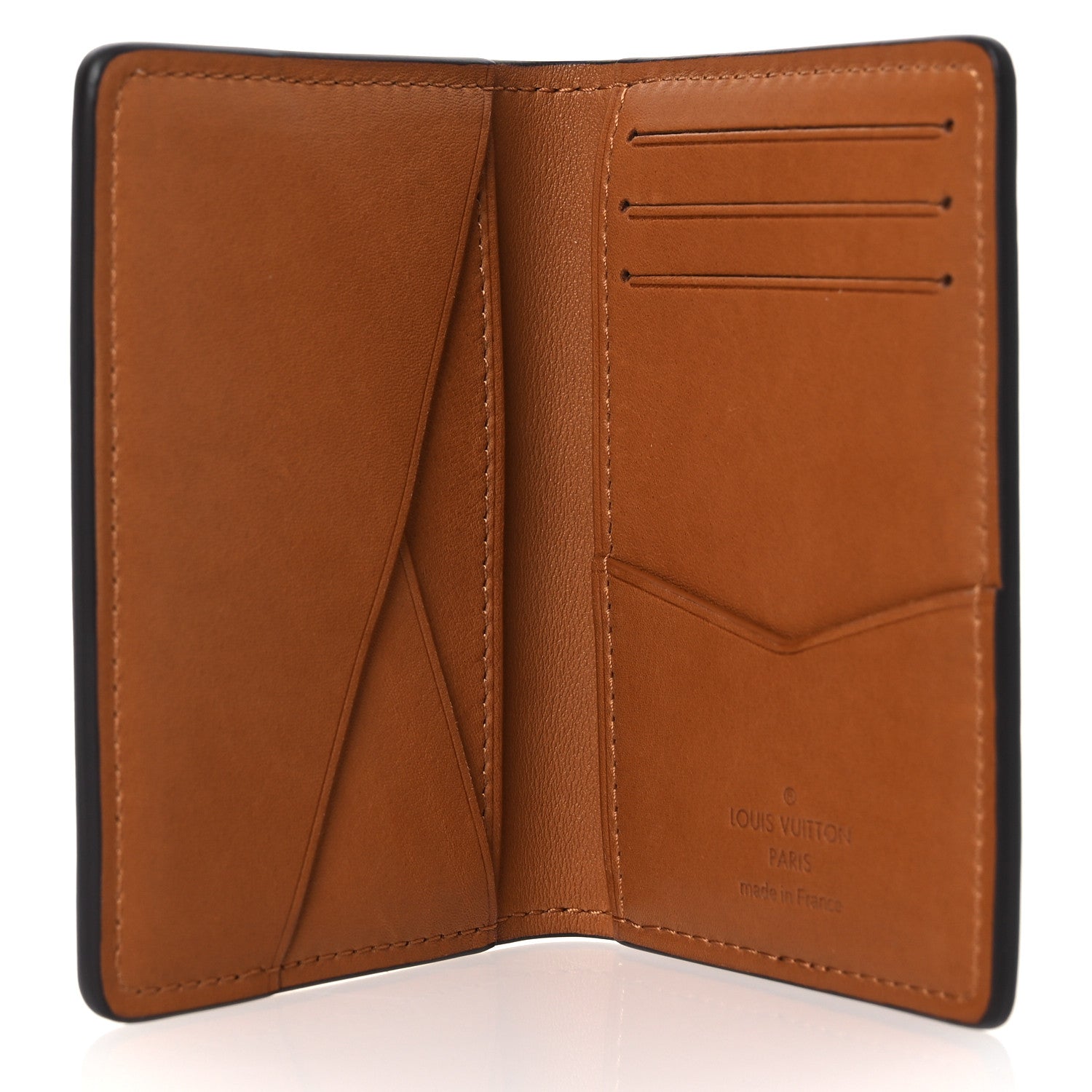 Louis Vuitton Cuir Millesime Pocket Organizer Tan 5 of 7