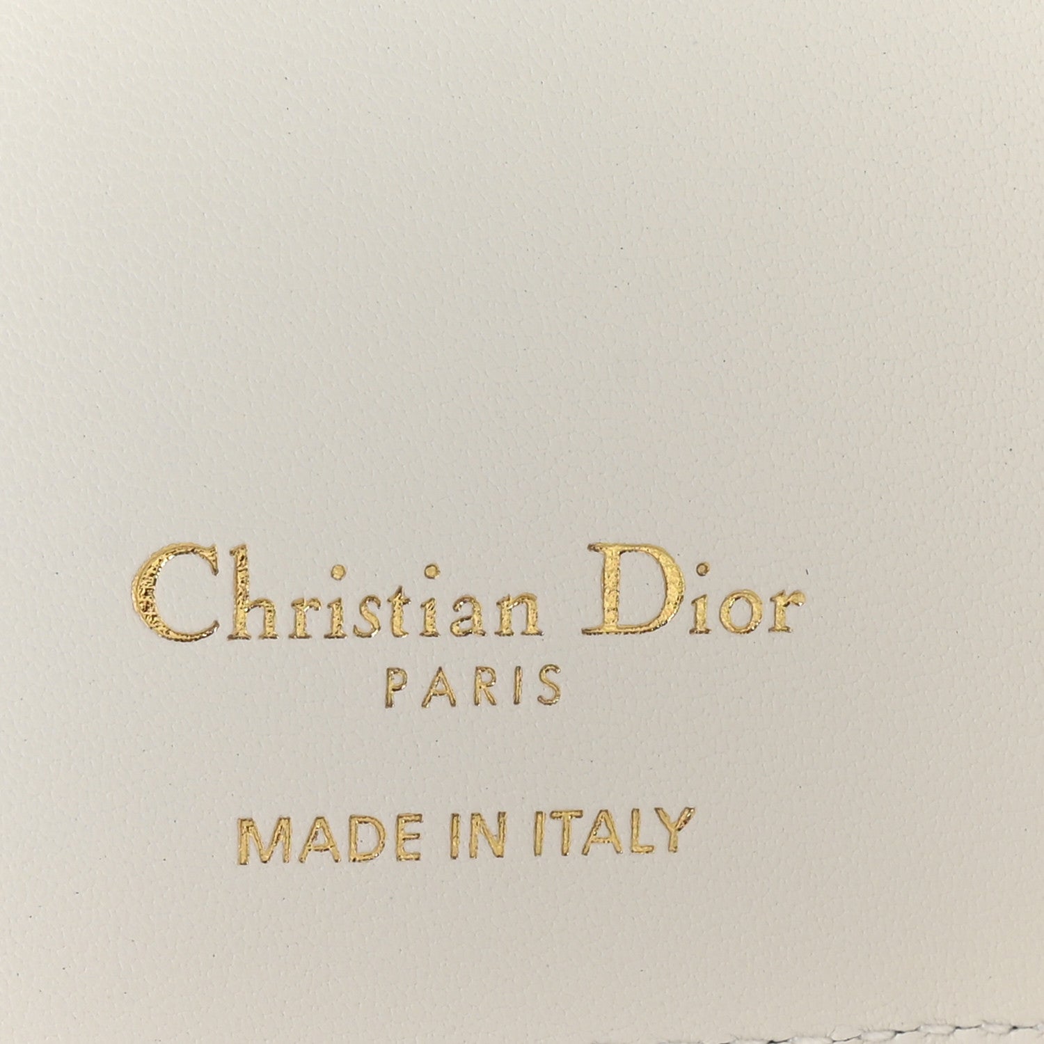 Christian Dior Calfskin Butterfly Printed Caro Medium Wallet White Multicolor 6 of 8