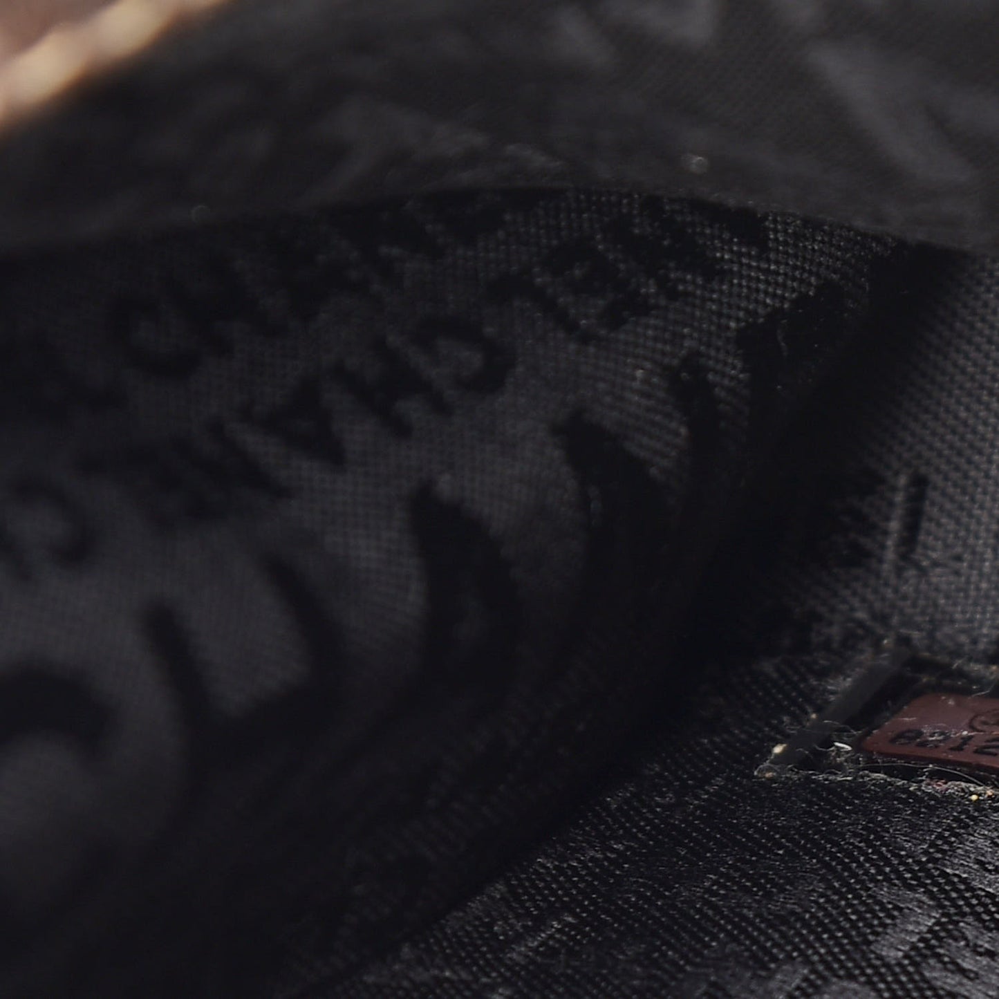 Calfskin Graffiti Flap Brown