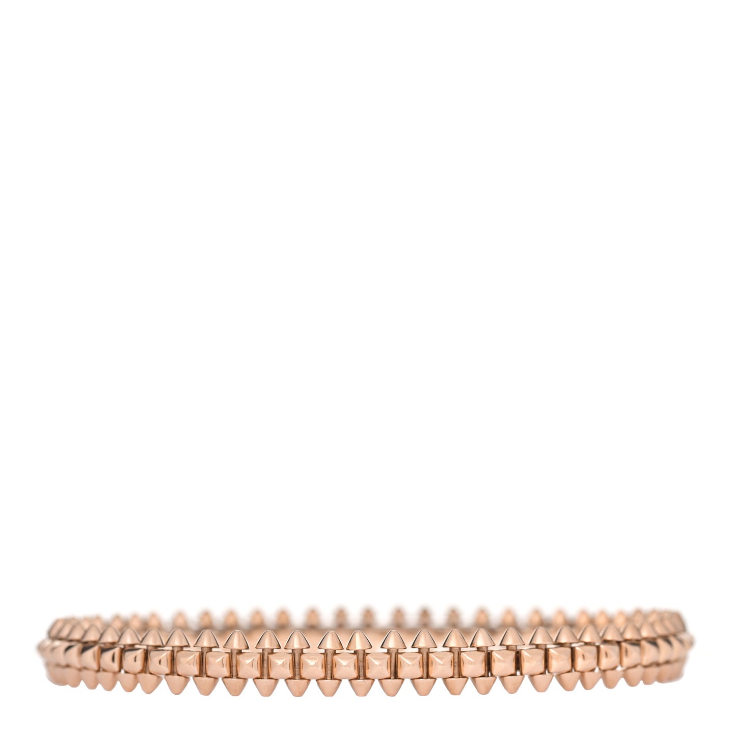 18K Pink Gold Small Clash De Cartier Bracelet 16