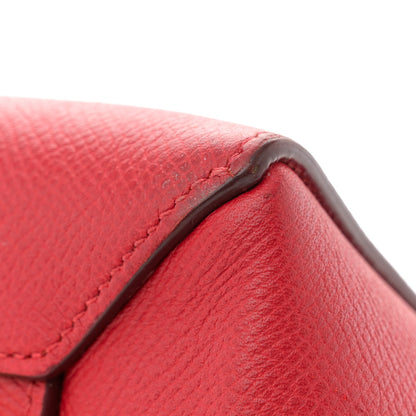 Celine Grained Calfskin Mini Belt Bag Coquelicot 10 of 15