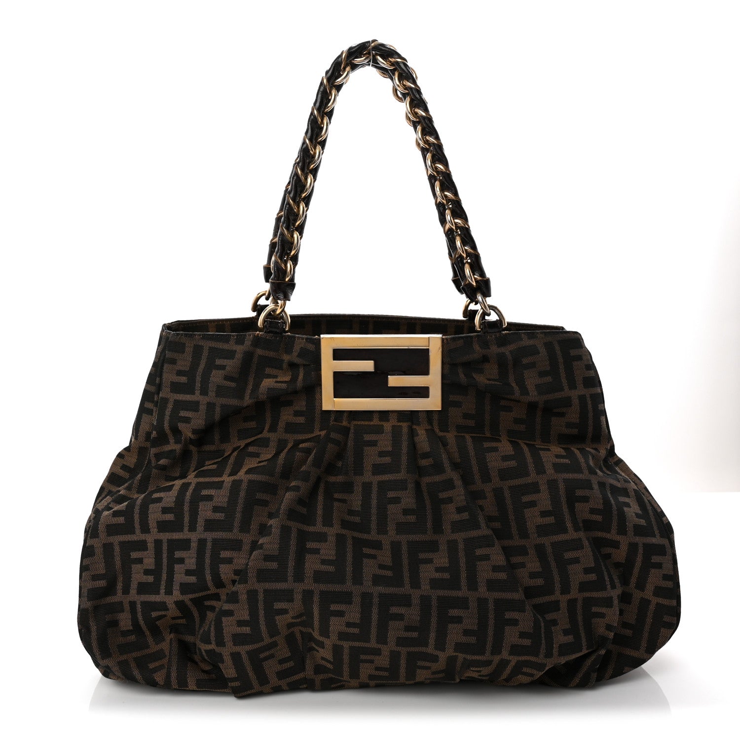 Fendi Zucca Mia Tote Tobacco 1 of 10