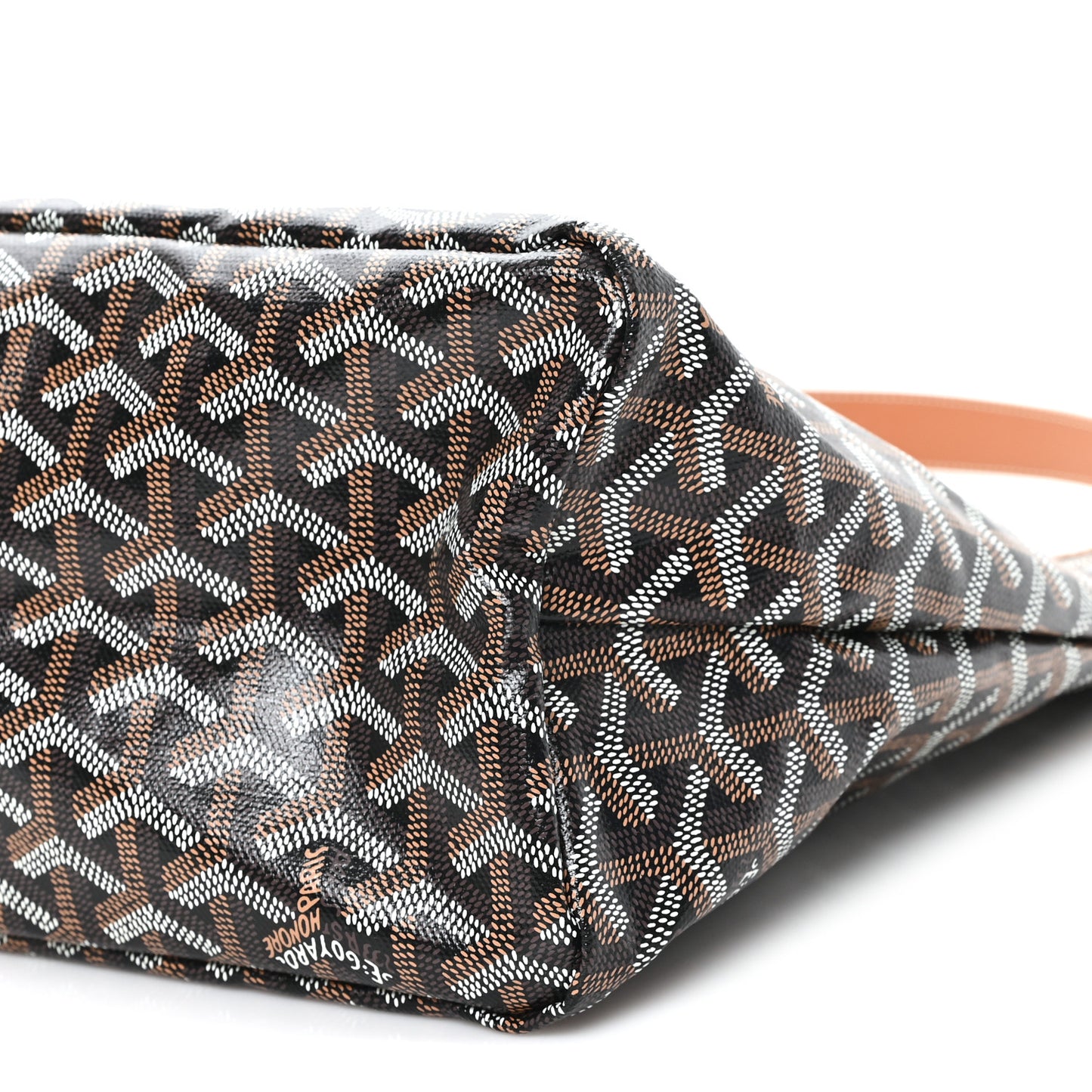 Goyardine Boheme Hobo Black Gold