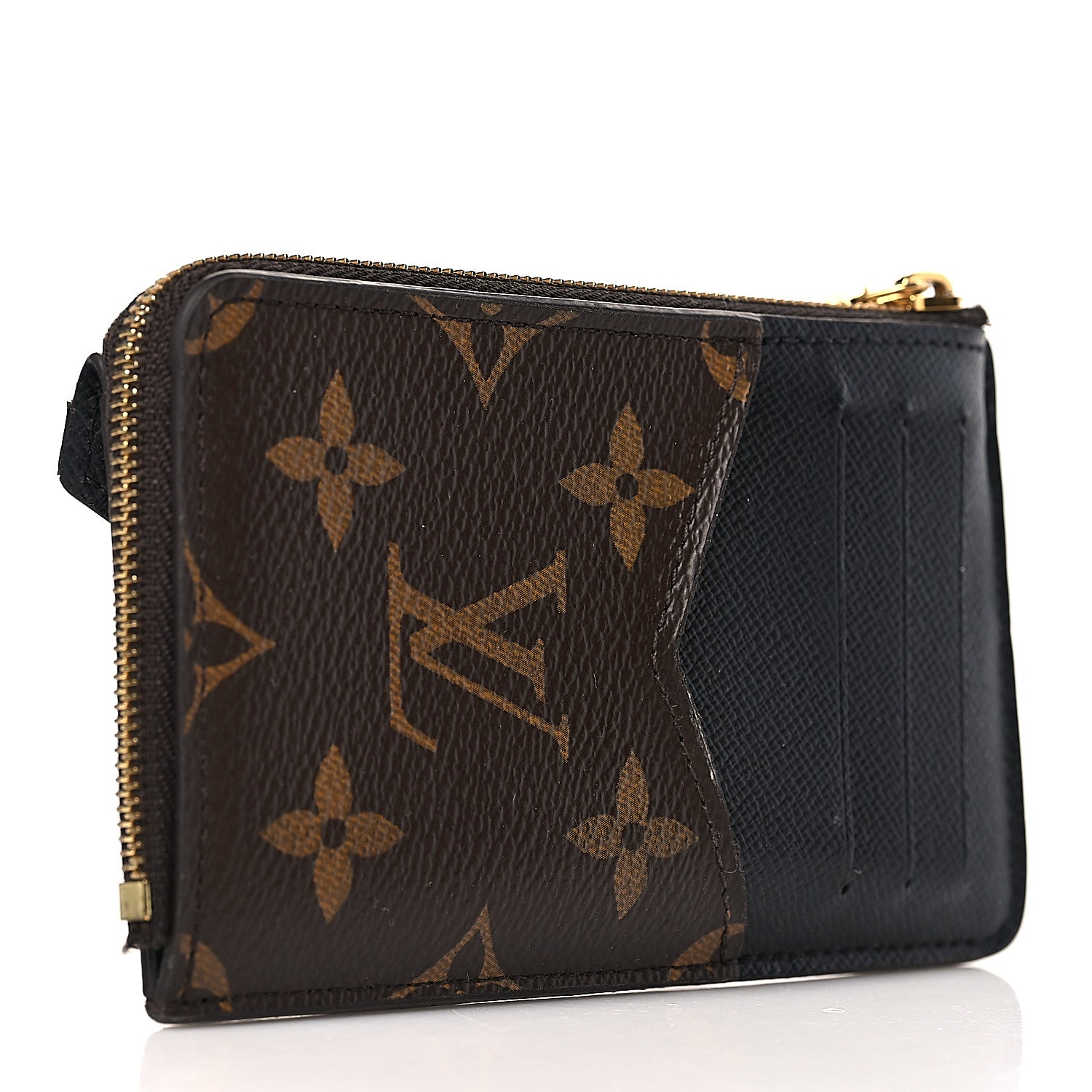Louis Vuitton Monogram Recto Verso Card Holder Black 3 of 7