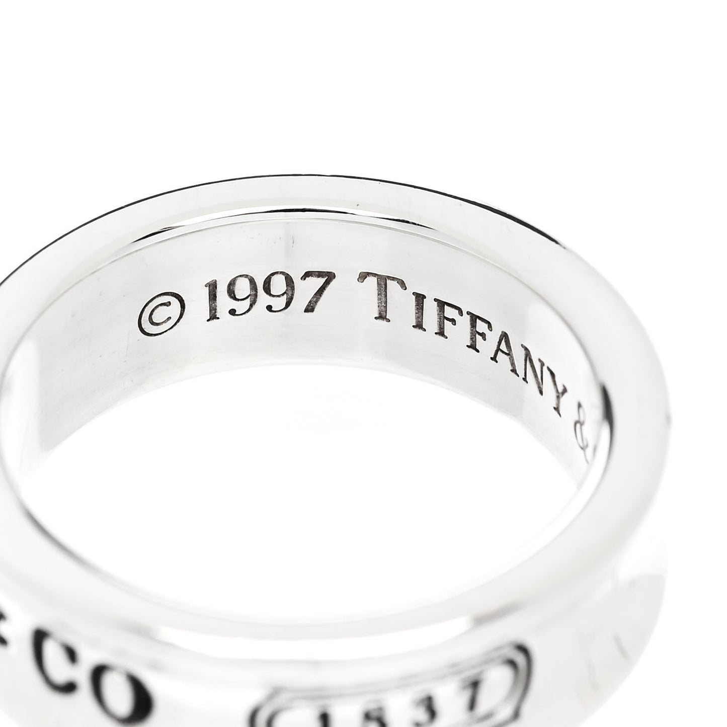 Sterling Silver 1837 Band Ring 54 7