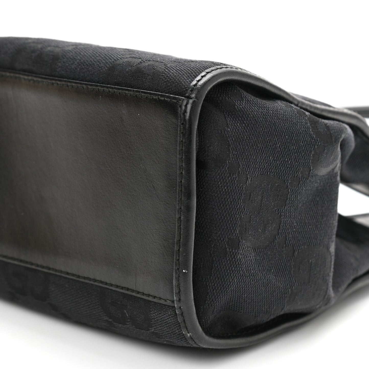 Monogram Jackie Shoulder Bag Black