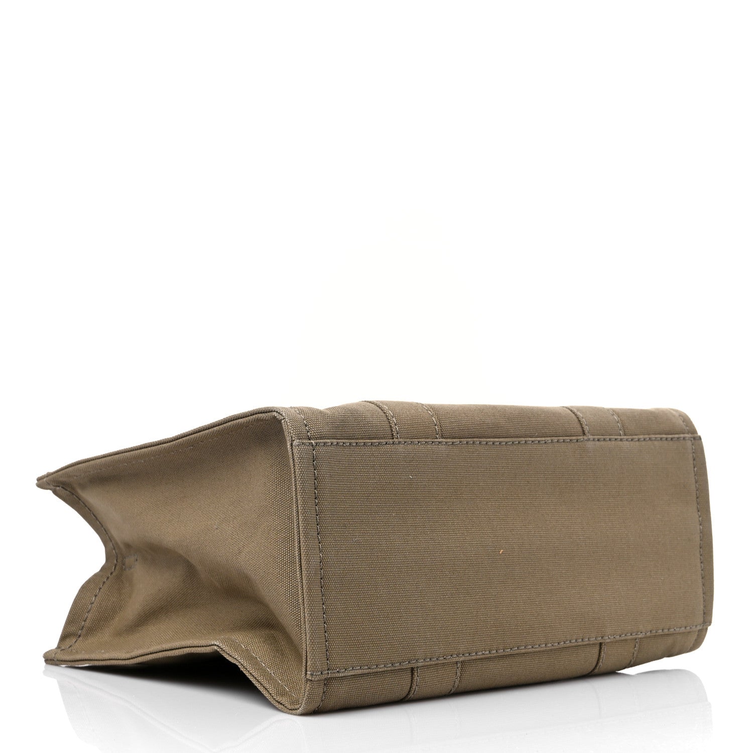 Marc Jacobs Cotton Canvas Medium The Traveler Tote Bag Slate Green 3 of 7