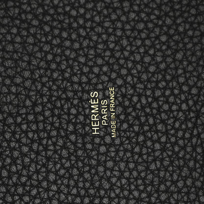 Hermes Taurillon Clemence Picotin Lock 22 MM Black 6 of 10