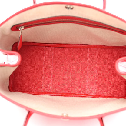 Hermes Epsom Garden Party 30 TPM Rouge Casaque 5 of 10