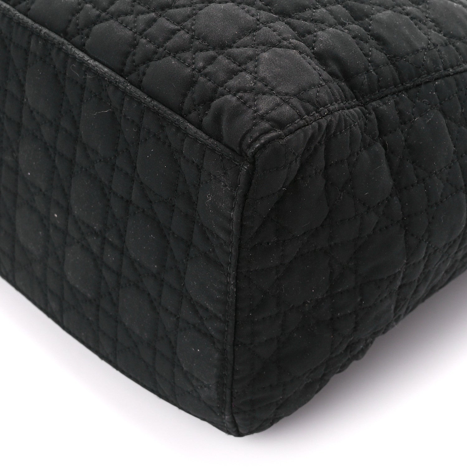 Christian Dior Nylon Cannage Large Lady Dior Black 11 of 11
