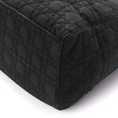 Christian Dior Nylon Cannage Large Lady Dior Black 11 of 11