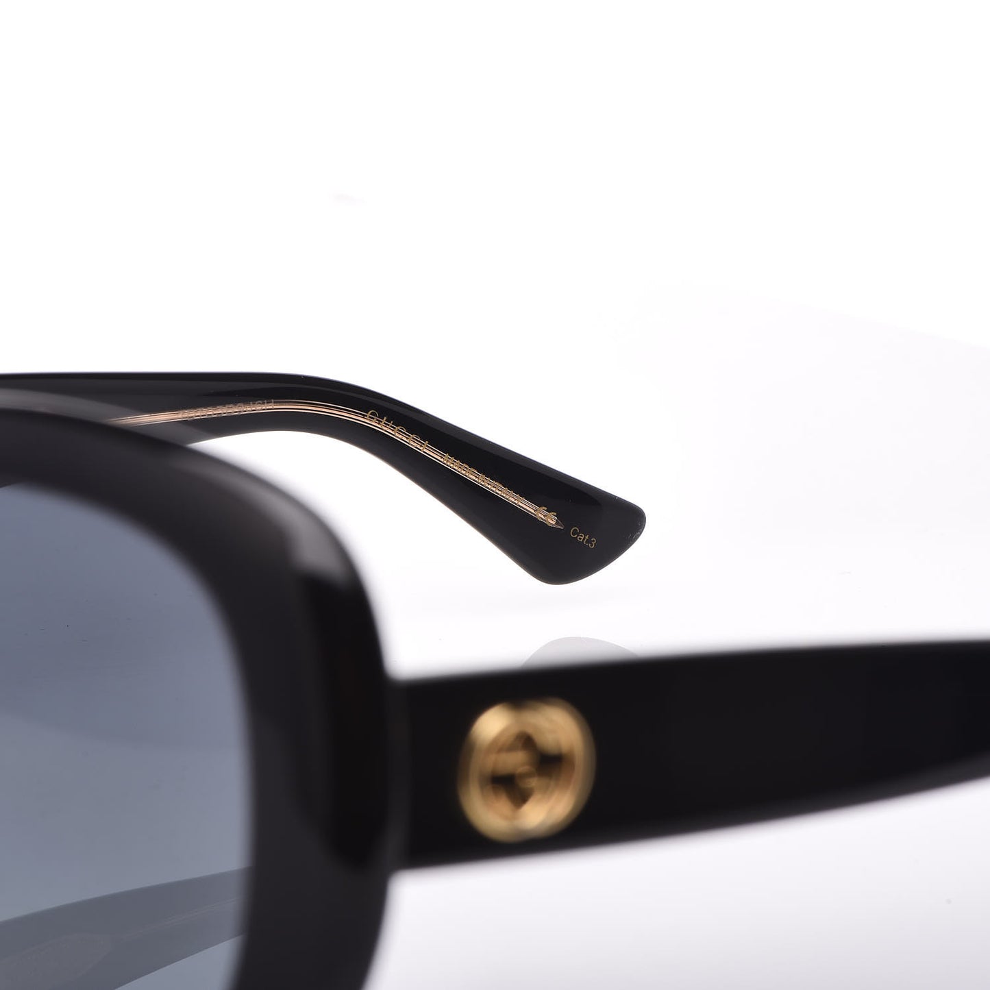 Round Sunglasses GG0140SA Black