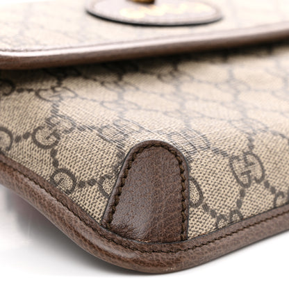 Gucci GG Supreme Monogram Neo Vintage Web Belt Bag Brown 9 of 13