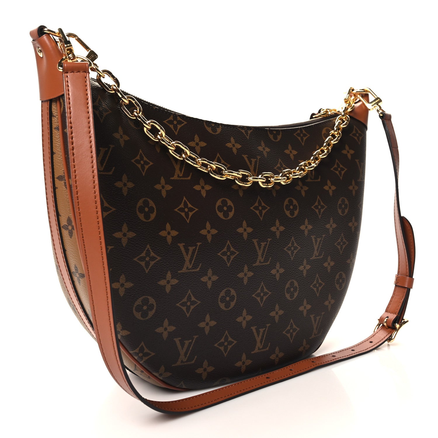 Louis Vuitton Reverse Monogram Loop Hobo 4 of 10
