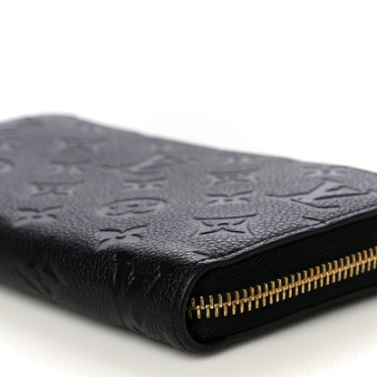 Louis Vuitton Empreinte Zippy Wallet Black 9 of 11