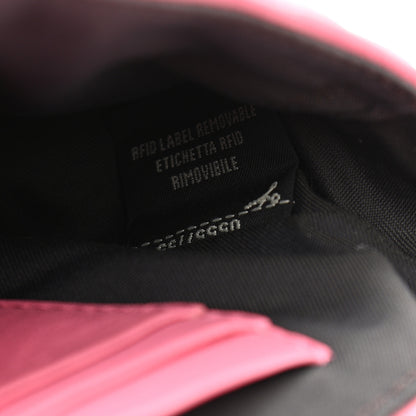 Fendi Nappa FF 1974 Embossed Mini Baguette Rosa Fluo 8 of 17