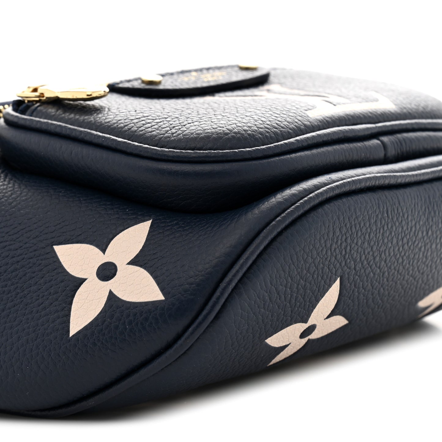 Empreinte Monogram Giant Mini By The Pool Bumbag Blue Beige