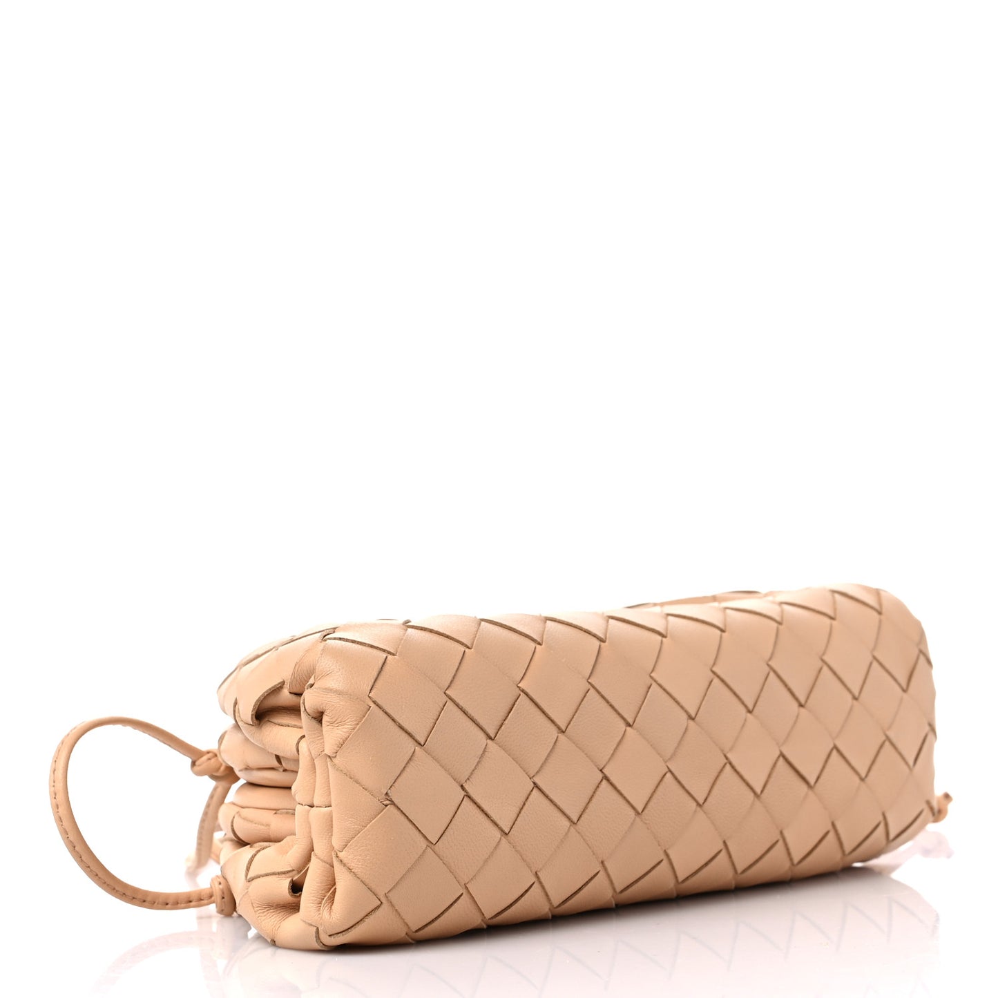 Nappa Intrecciato The Mini Pouch Almond