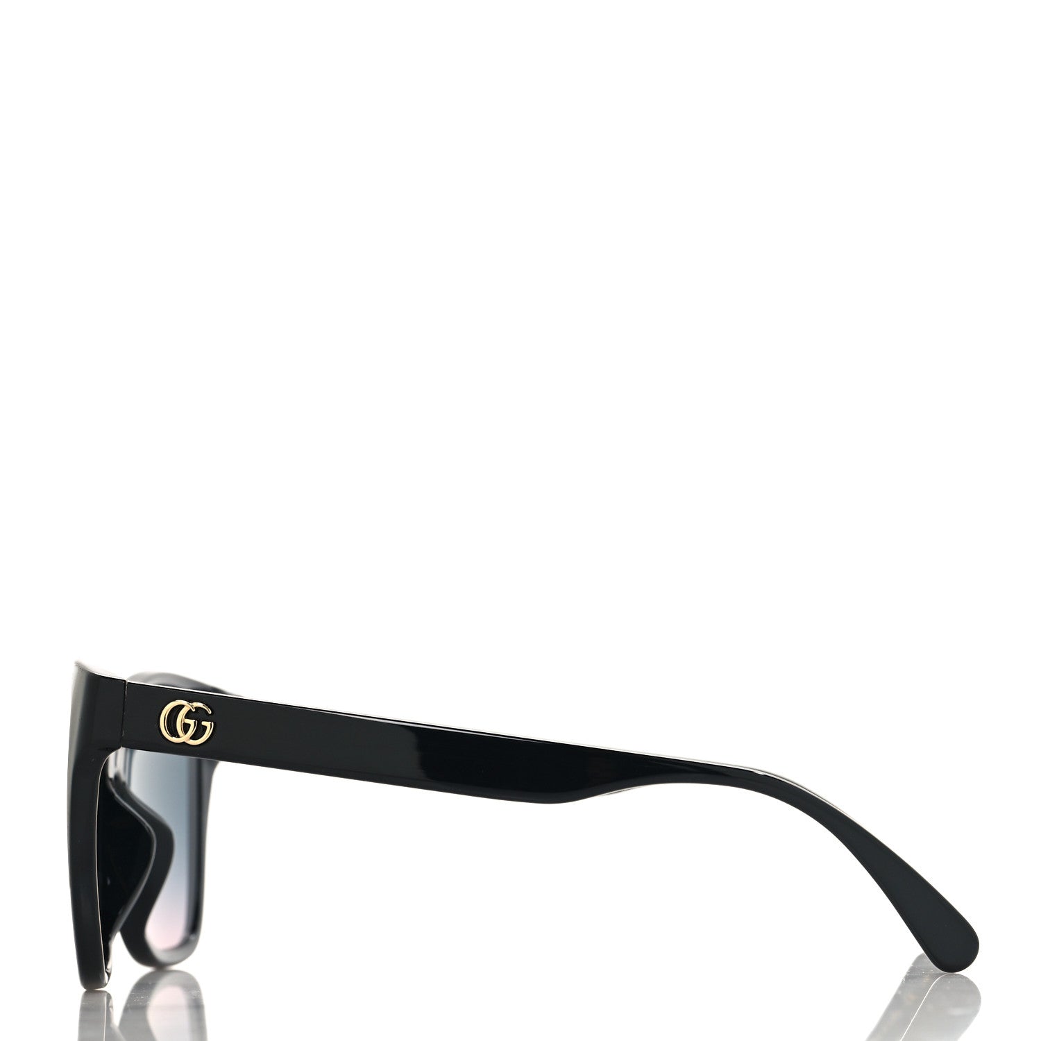 Gucci Acetate Square Frame GG0715SA Sunglasses Black 3 of 7