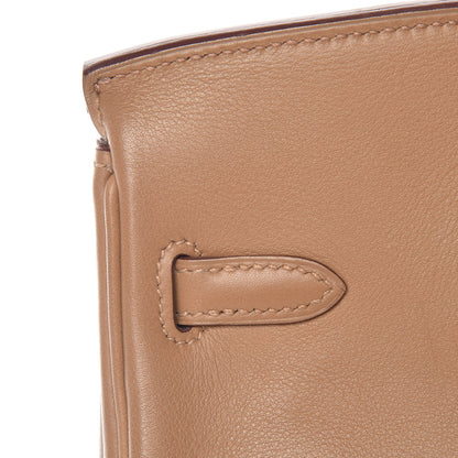 Hermes Swift Birkin 25 Biscuit 9 of 34