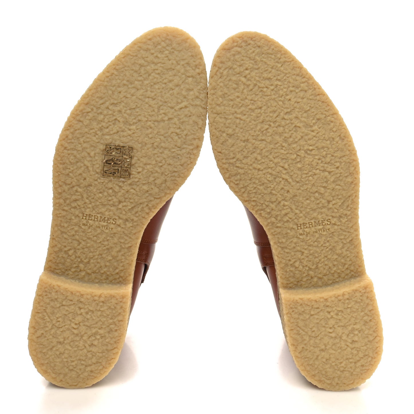 Heritage Calfskin Follow Ankle Boots 37 Naturel