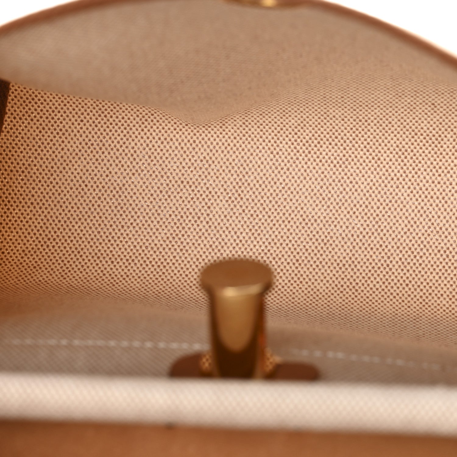 Hermes Military Toile Vache Hunter Herbag Zip Retourne 20 Ecru Beige Fauve 5 of 11