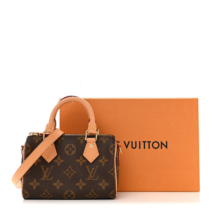 Louis Vuitton Monogram Nano Speedy Bandouliere 14 of 14