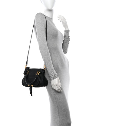 Chloe Calfskin Mini Marcie Satchel Black 2 of 10