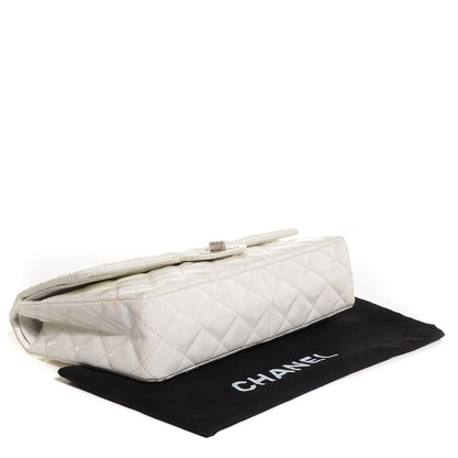 Chanel Distressed Patent 2.55 Reissue Flap 227 White 6 of 11