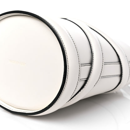 Alexander McQueen Calfskin Mini Curve Bucket Bag White 10 of 12