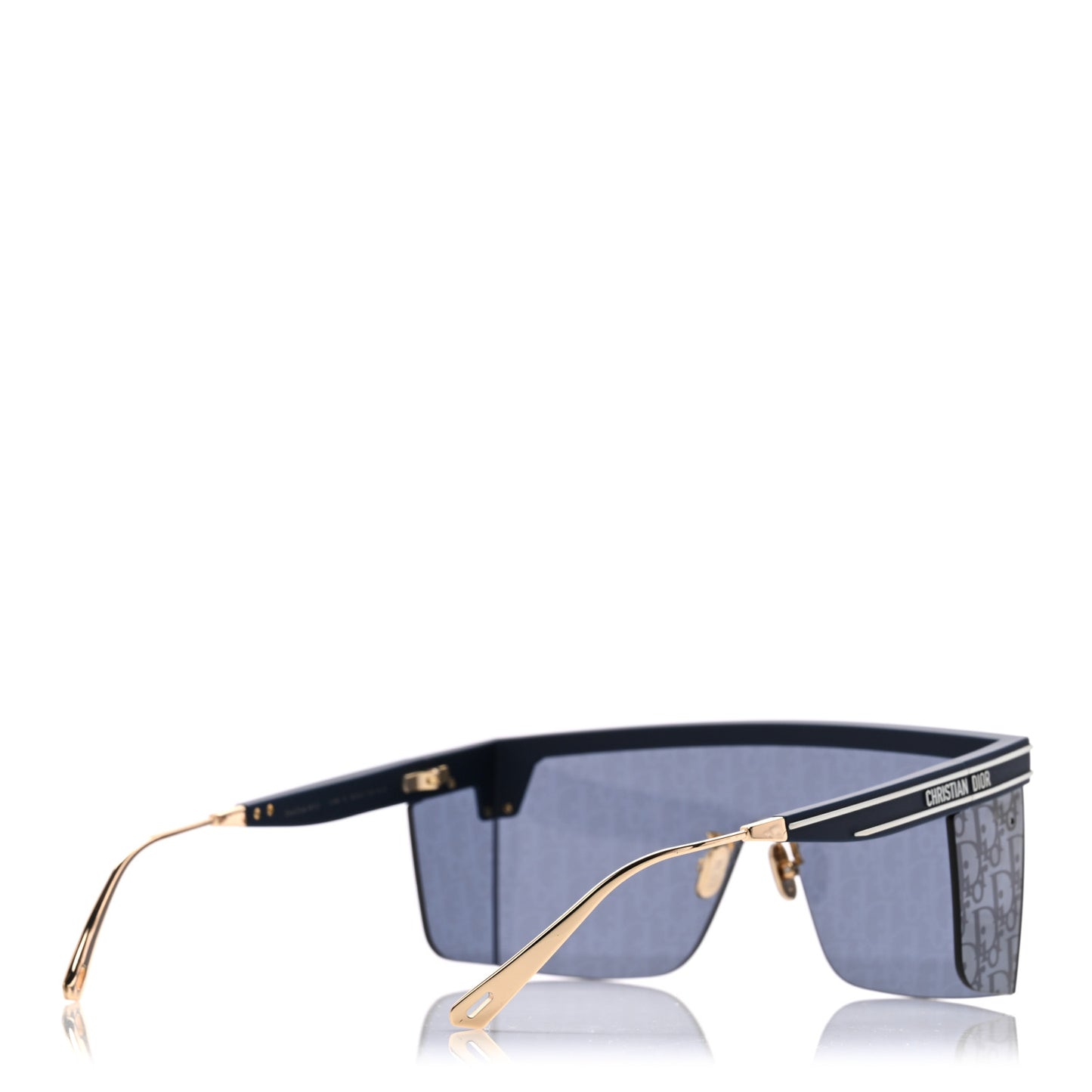 Oblique Diorclub M1U Mask Sunglasses Blue