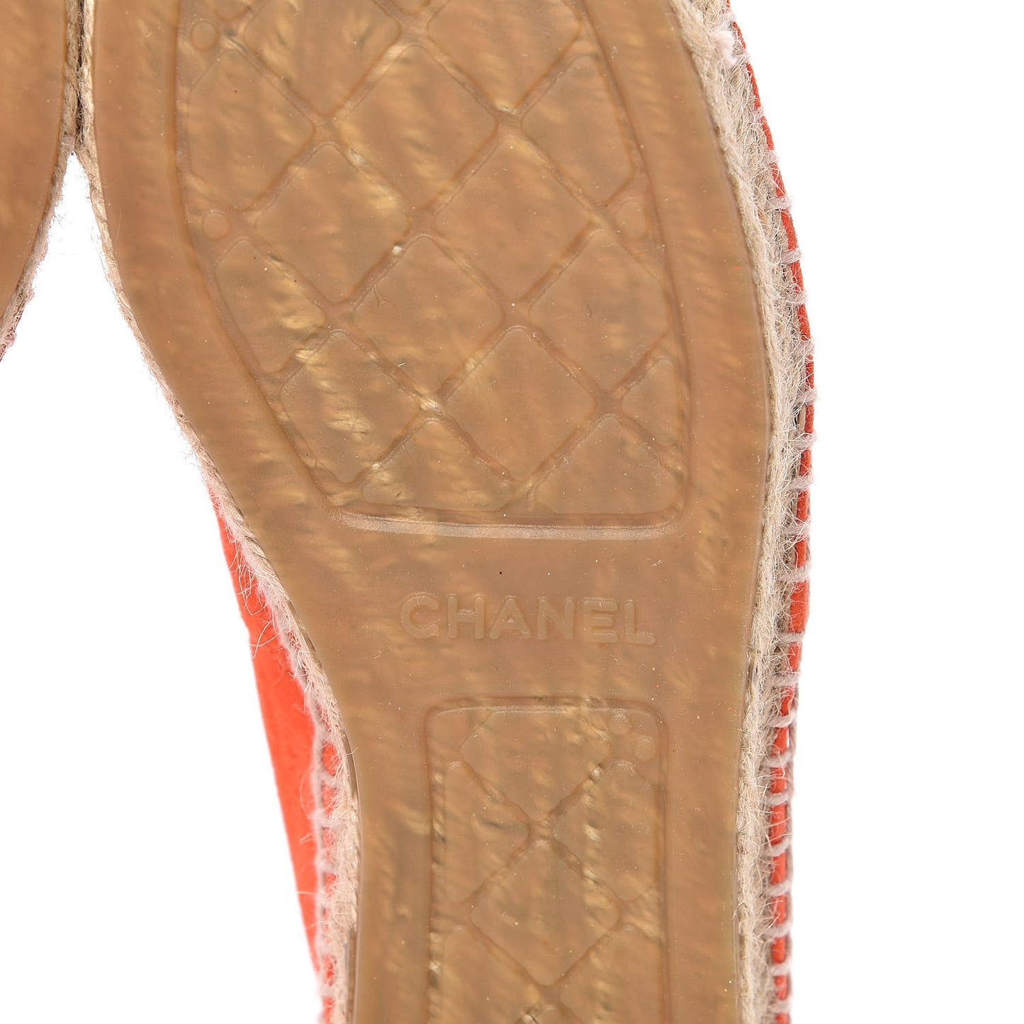 Suede CC Espadrilles 40 Orange