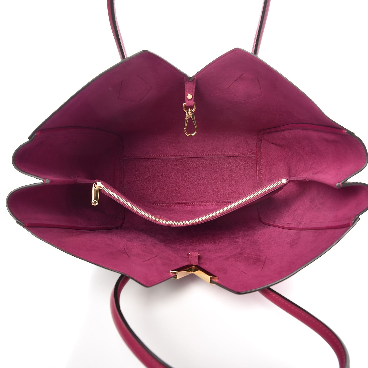 Louis Vuitton Calfskin Monogram Kimono Tote Aurore 5 of 7