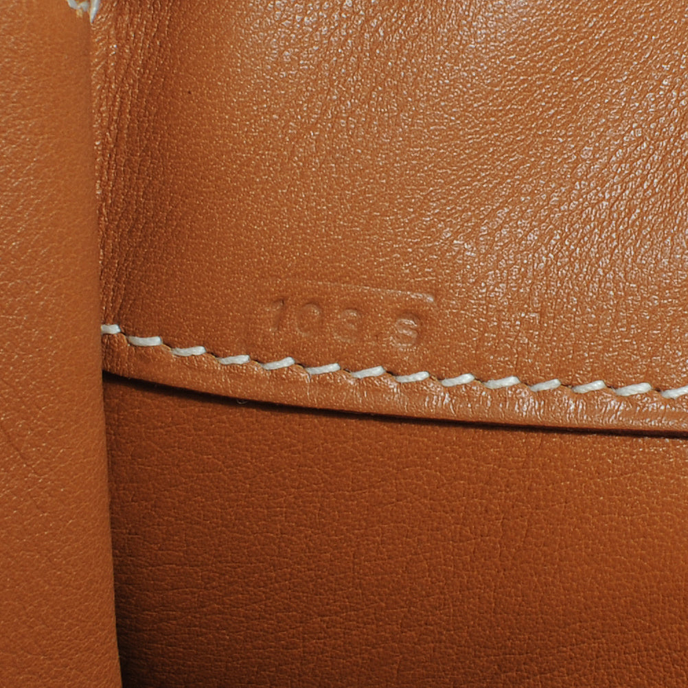 Hermes Swift Shadow Birkin 40 Gold 8 of 9