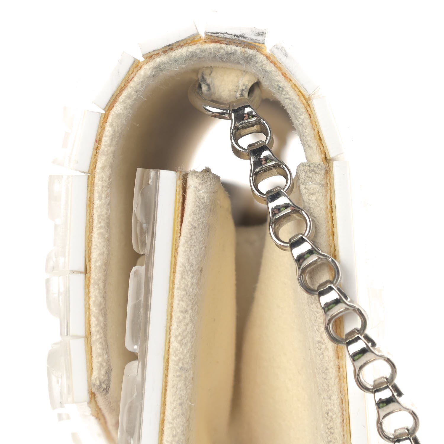 Jimmy Choo Acrylic Bubblewrap Candy Clutch White 10 of 13