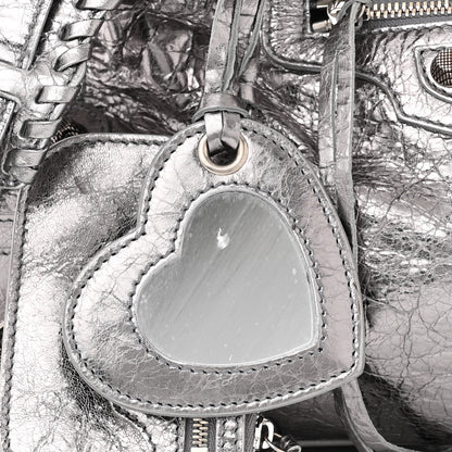 Balenciaga Metallic Agneau Arena Neo Cagole City Silver 11 of 11