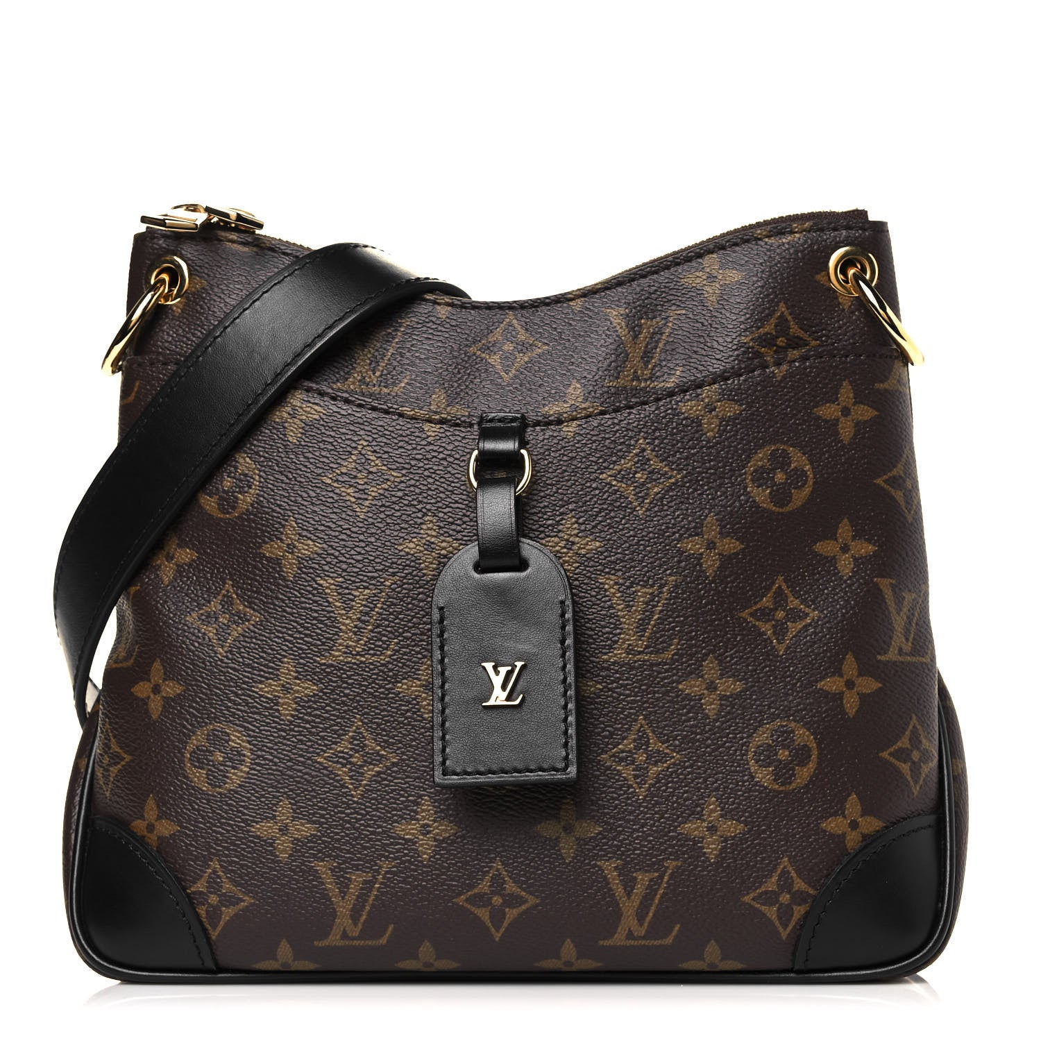 Louis Vuitton Monogram Odeon PM Black 1 of 10