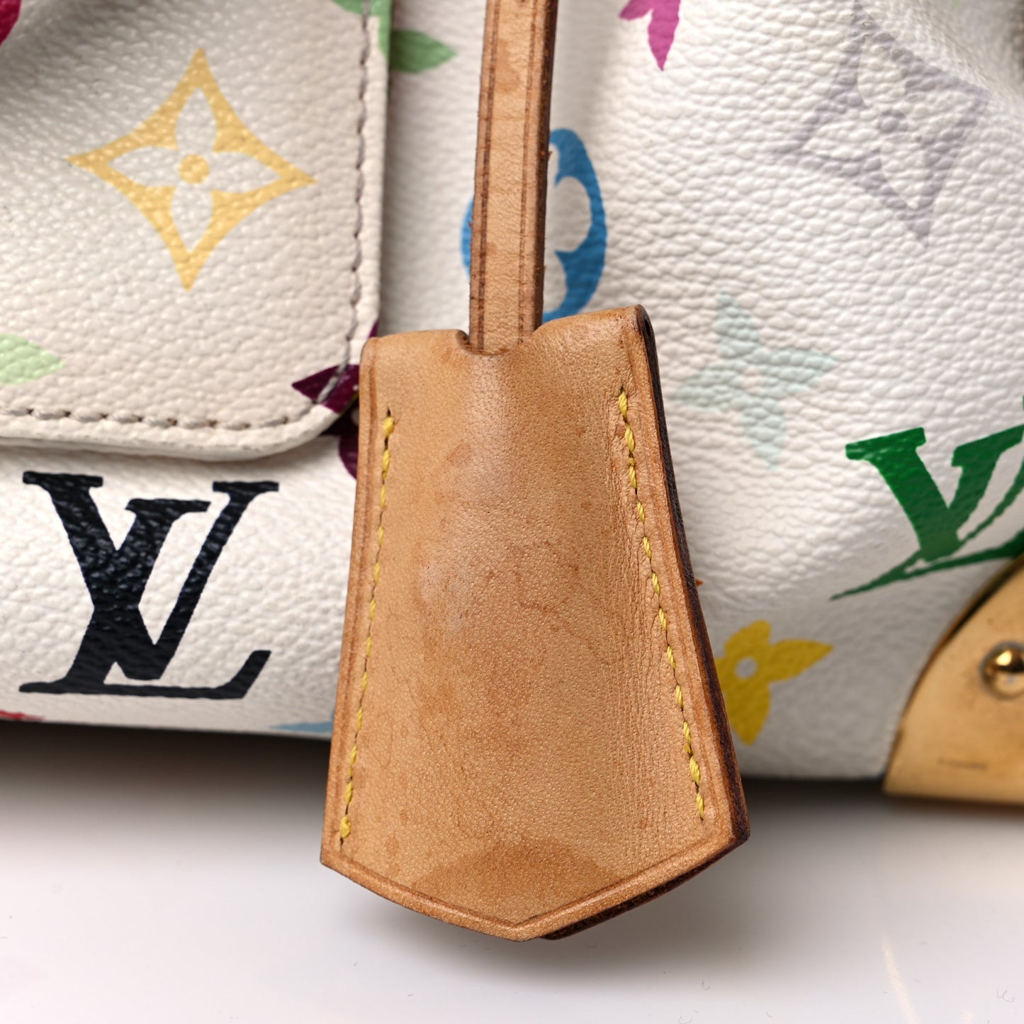 Monogram Multicolor Speedy 30 White