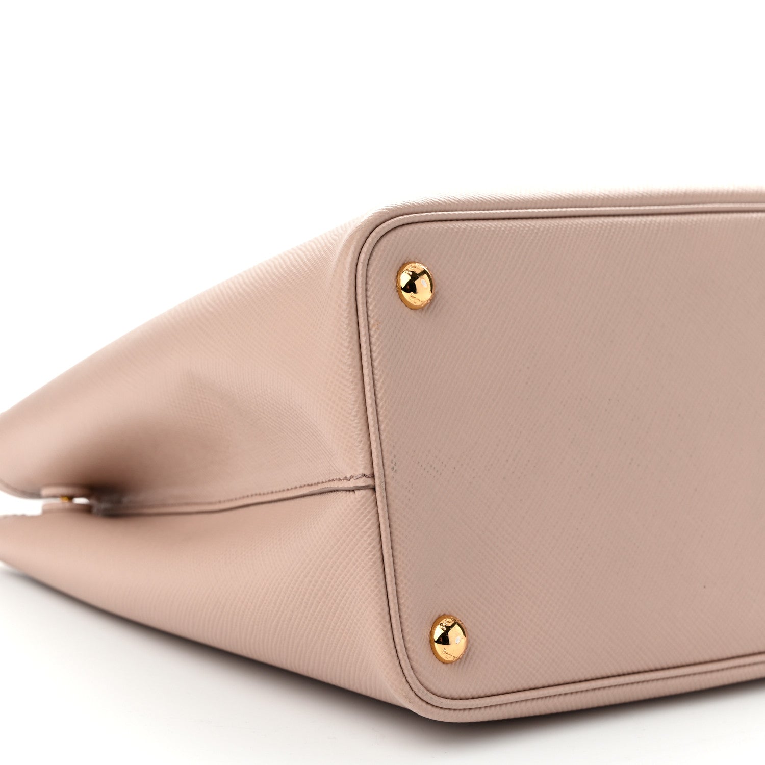 Prada Saffiano Cuir Medium Double Bag Cammeo Rosa 9 of 11