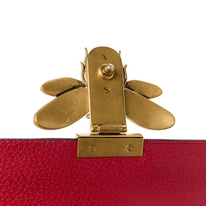 Gucci GG Supreme Monogram Small Queen Margaret Top Handle Bag Red 13 of 14
