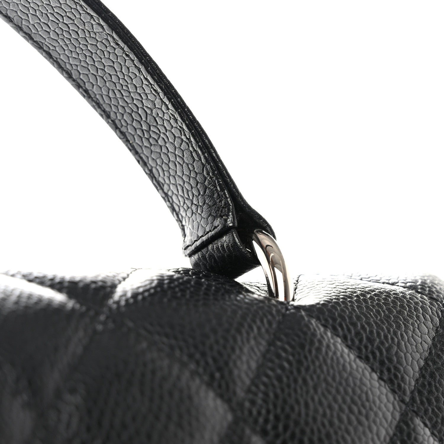 Chanel Caviar Quilted Jumbo Kelly Flap Bag Black 11 of 14