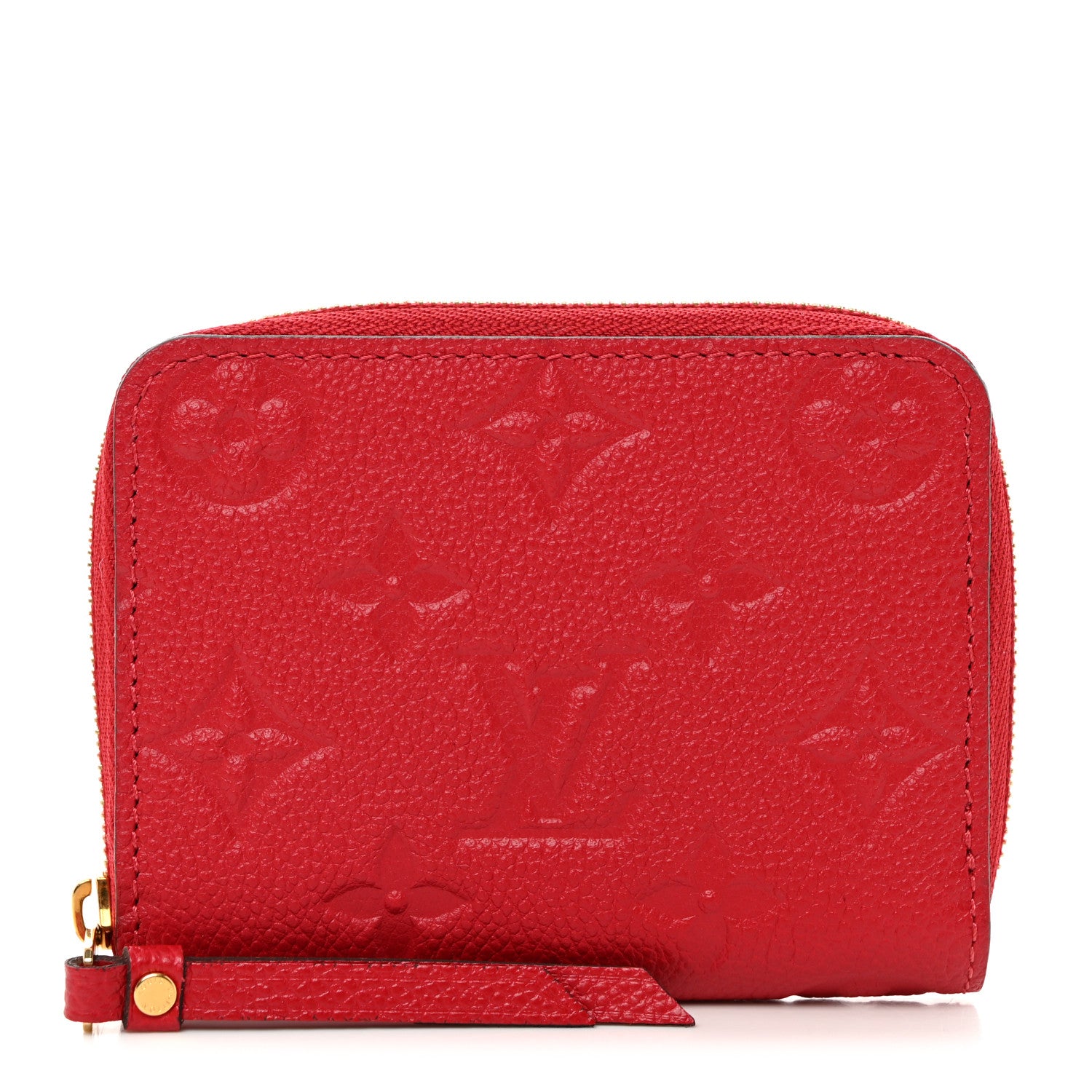 Louis Vuitton LOUIS VUITTON Empreinte Zippy Coin Purse Scarlet 1 of 7