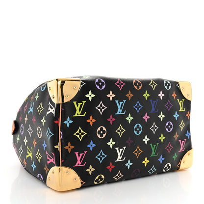 Louis Vuitton Monogram Multicolor Speedy 30 Black 4 of 9