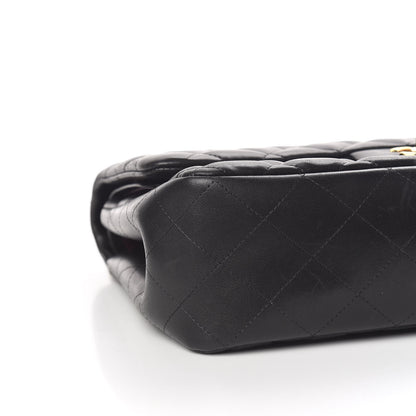 Chanel Lambskin Quilted Jumbo Double Flap Black 5 of 15